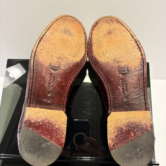 Bruno Magli “Jesse” Oxblood Penny Loafers – Italian Leather 10M main image 10